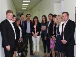 Представники Іспанського відомства на ознайомлювальній зустрічі в Центрі інноватики